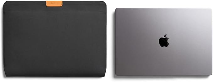 Bellroy Laptop Sleeve (Fits 16 Inch Laptop or MacBook, Slim Protective Case with Magnetic Closure)- Slate