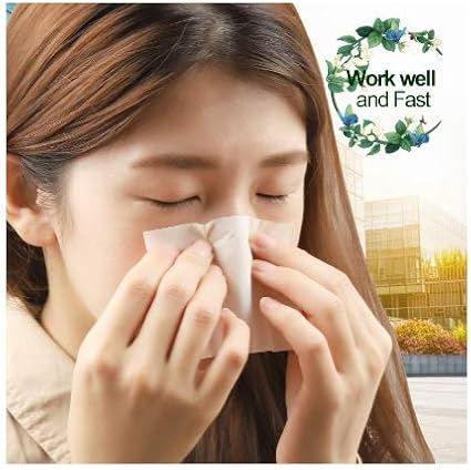 Teenitor Jasmine Oil Blotting Papers for Face - 100 Sheets, Oil Control Film Absorbing Sheets for Oily Skin, Men & Women