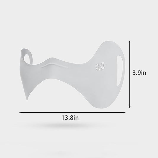 UPF50+ Half Mask,Face Shield,Sun Screen Protector for Face with Adjustable Ear Straps, Golf Visors for Women Golfers