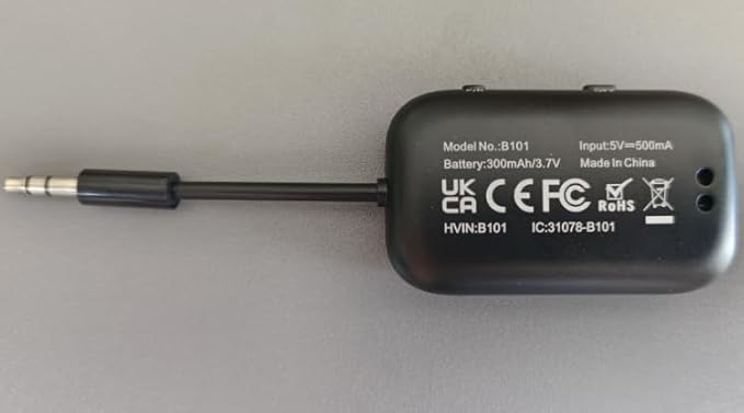 2025 Upgraded Pro Bluetooth 5.4 Transmitter Receiver,2-in-1 Airplane Wireless Adapter for Flight,TV,PC,Gym,Switch,Supports to 2 AirPods/Headphones;Audio AUX Receiver for Car/Home Stereo