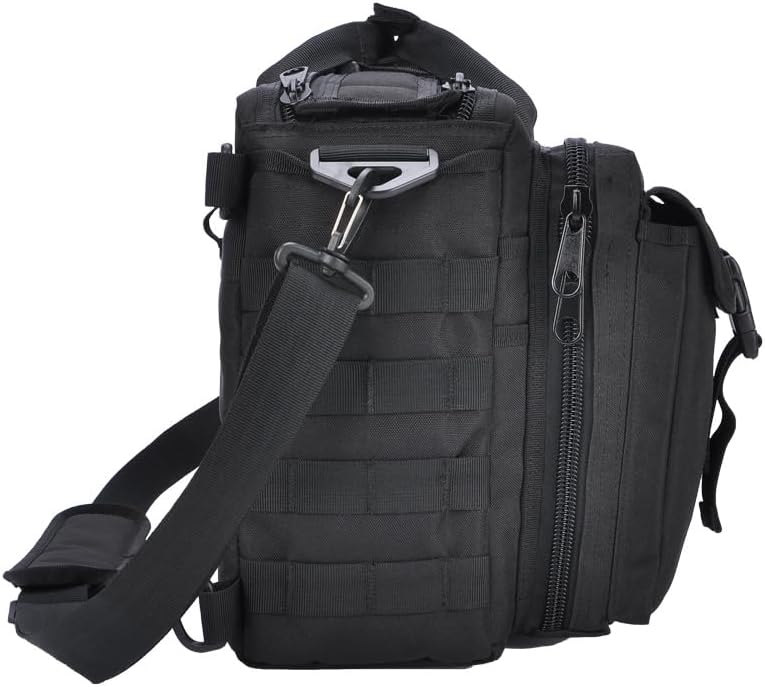 Tactical Briefcase, tactical computer bag 14.1" 15.6 In Men's Military Laptop Messenger Multifunction Briefcase for Men