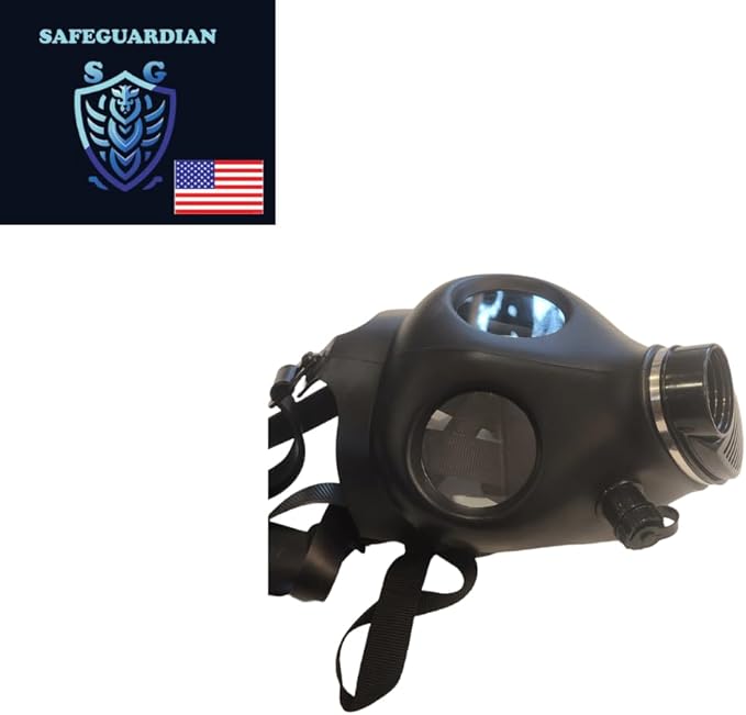 Israeli Gas Mask Respirator Shield - Halloween - Nuclear - Paintball - Survival and Tactical