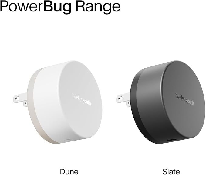 Twelve South PowerBug Qi2 Magnetic Wireless Charger & 35W USB-C Hub, Slate — Works with MagSafe, PixelSnap, and Qi2 Magnetic Phones, Slate