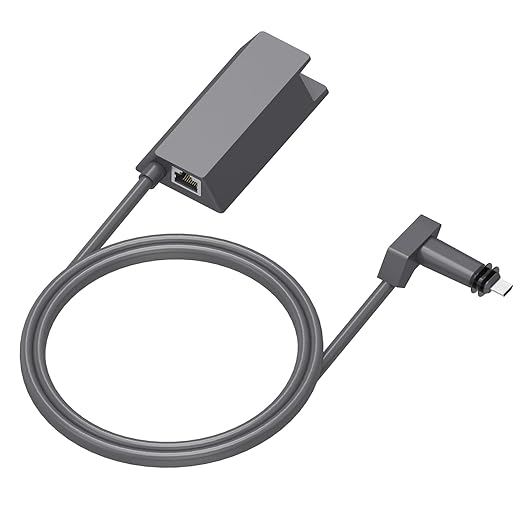 Ethernet Adapter for Starlink Satellite Internet V2 Wired External Network for Rectangle Dish, Starlink Ethernet Adapter for Standard Actuated Gen 2