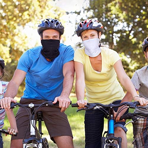 Geyoga Winter Face Mask for Men UV Protection Mask Sunscreen Breathable Windproof Neck Gaiters Scarf Fishing Cycling Running