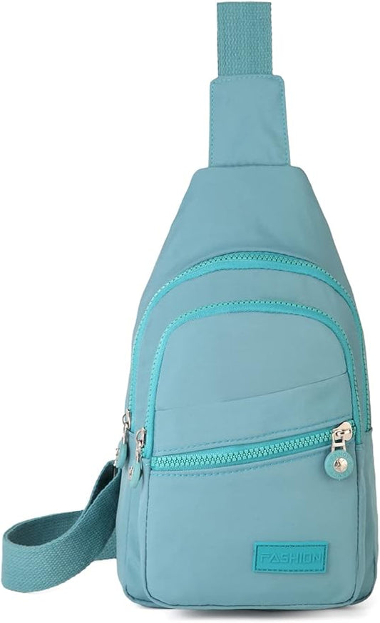 EVANCARY Small Sling Bag for Women Men, Sling Backpack Chest Daypack Crossbody Bag for Travel Outdoor Hiking