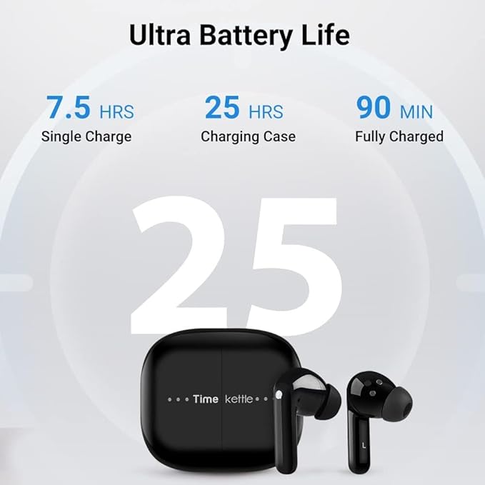 Timekettle M3 Language Translator Earbuds, Two-Way Translator Device with APP for 40 Languages Online, Voice Translator for Exploring Expat Life Freely, Compatible with iOS, Android (Online Version)