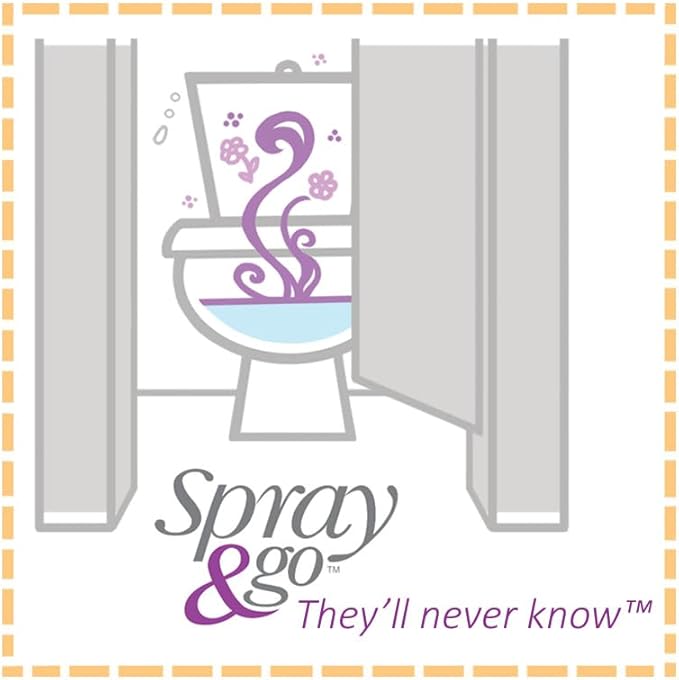 Air Scense Spray & Go Before-You-Sit Toilet Spray, Lavender Vanilla, 2 Fl Oz