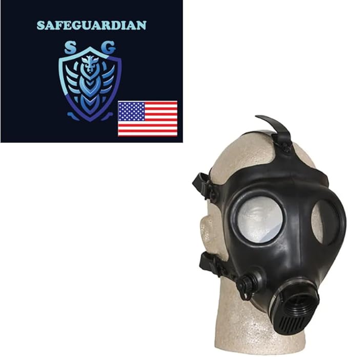 Israeli Gas Mask Respirator Shield - Halloween - Nuclear - Paintball - Survival and Tactical