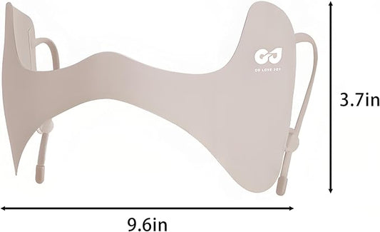 UPF50+ Half Mask,Face Shield,Sun Screen Protector for Face with Adjustable Ear Straps, Golf Visors for Women Golfers