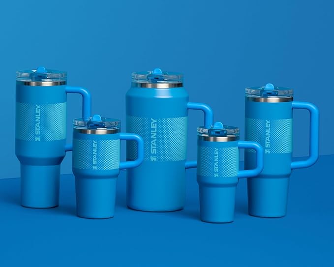 STANLEY Quencher ProTour Flip Straw Tumbler with Leakproof Lid | Built-In Straw & Handle | Cupholder Compatible for Travel | Insulated Stainless Steel Cup | BPA-Free