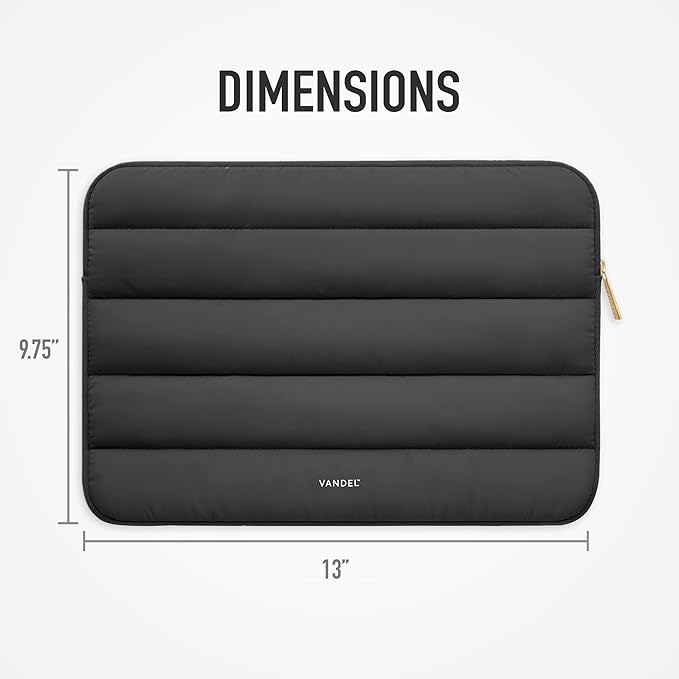 Vandel The Original Puffy Laptop Sleeve Case, 13-14 inch Laptop Sleeve Bag, Laptop Case 13.3 Inch, Compatible with MacBook Air 13/14, iPad 12.9, HP Dell ASUS, Computer Bag Cover
