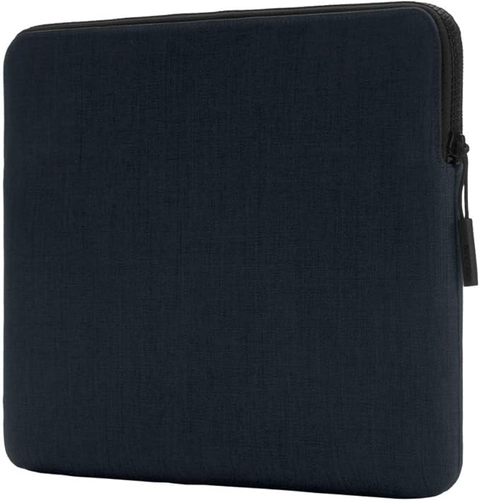 Incase Slim Sleeve with Woolenex for 13" MacBook/Laptop and iPad/Tablet - Padded Carry Case with Faux Fur Lining, Protective Cover, Vislon Zipper for Easy Access, Durable - Heather Navy