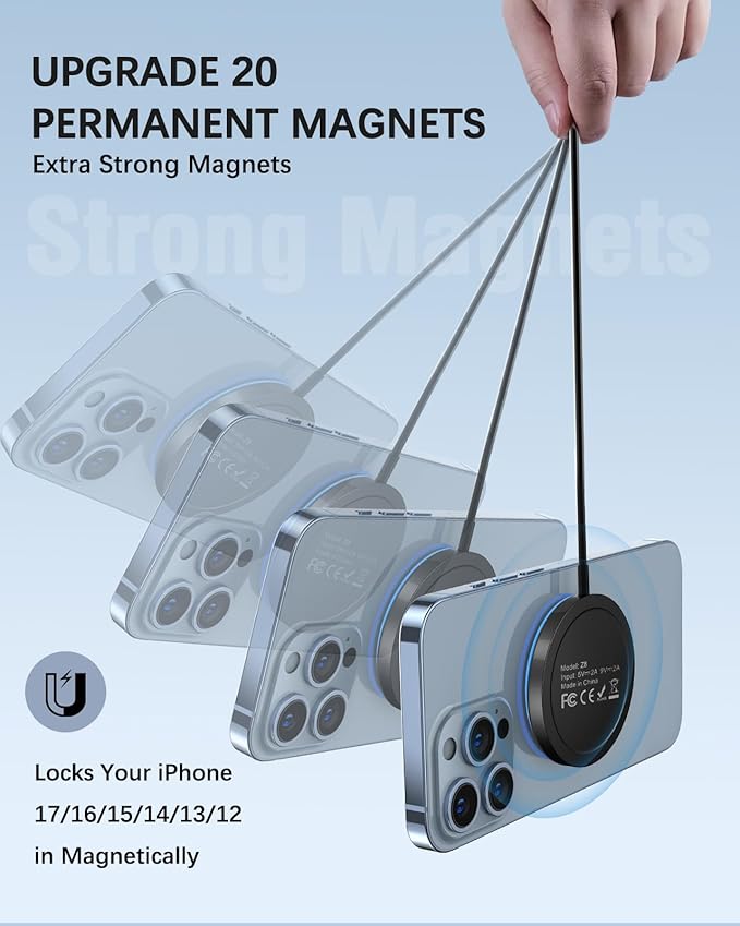Magnetic Wireless Charger Fast Apple Mag-Safe Charger