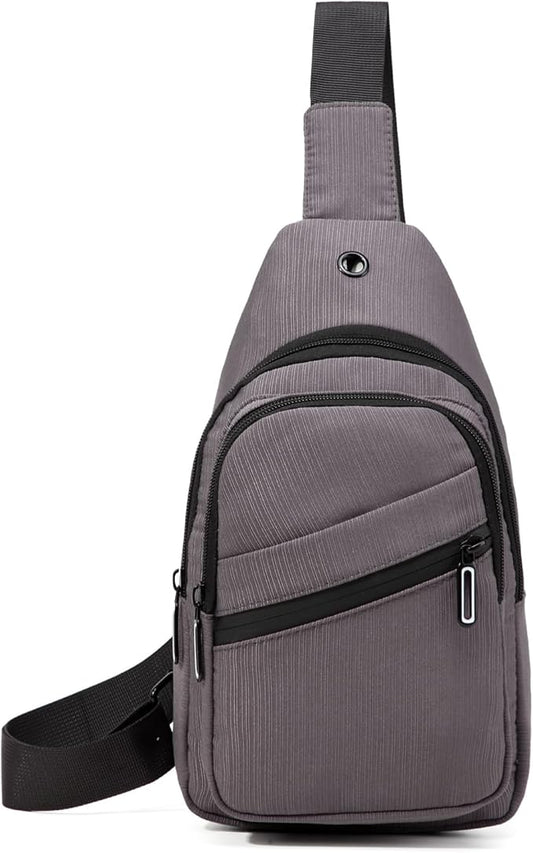 EVANCARY Small Sling Bag for Women Men, Sling Backpack Chest Daypack Crossbody Bag for Travel Outdoor Hiking