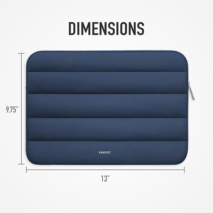 Vandel The Original Puffy Laptop Sleeve Case, 13-14 inch Laptop Sleeve Bag, Laptop Case 13.3 Inch, Compatible with MacBook Air 13/14, iPad 12.9, HP Dell ASUS, Computer Bag Cover