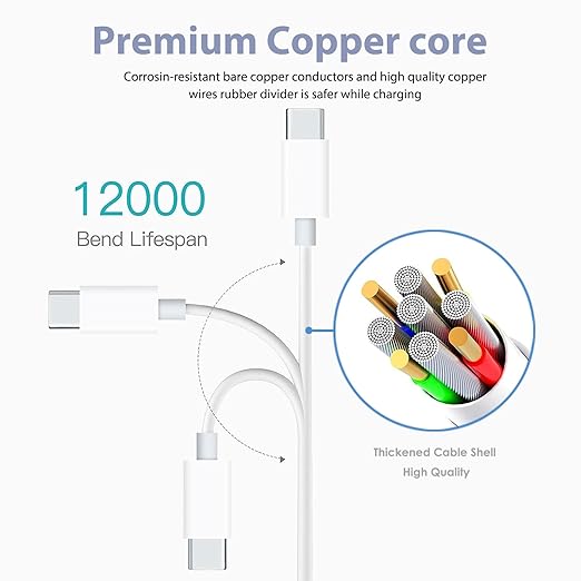 6FT Car Carplay Cable Cord for iPhone 17 Air/16E 16,iPad Pro 12.9, iPad Air 5 4, iPad mini 6 USB A to USB Type C Charger, iPhone 15 Pro Max Plus,Samsung Galaxy Tab A7 A8 A9 S10+ S9 S8 S7 S6 Charging