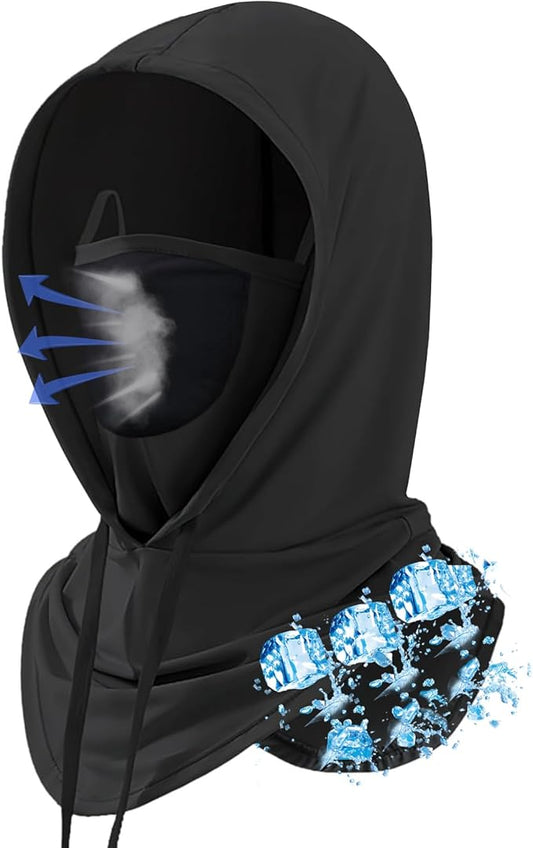 3 Pack Summer Balaclava Sun UV Protection Hood Breathable Full Head Mask Face Cover for Men Women Motorcycle Cycling Fishing