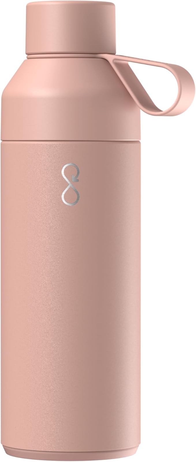 Ocean Bottle Original 17 oz | Stainless Steel Water Bottle | Reusable & Sustainable | Keeps Drinks Cold & Hot | Eco Friendly Gift (Breeze Blush)