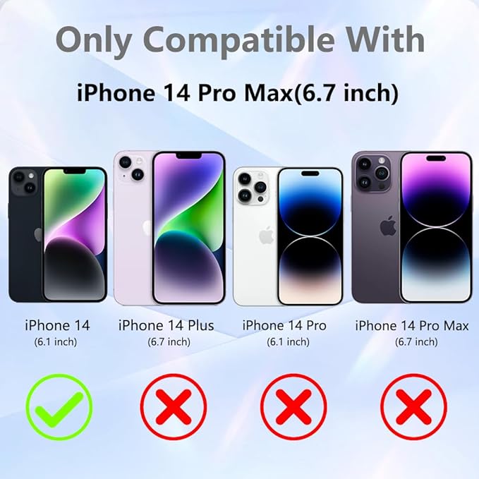 KANGHAR Case Compatible with iPhone 14 Pro Max,Black Leopard Design,Tire Texture Non-Slip +Shockproof Rugged TPU Protective Case for iPhone 14 Pro Max 6.7 Inch (2022) Leopard Pattern