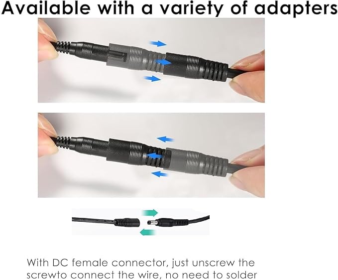 Power Supply Adapter 4-Pin 48V 37500mA Compatible with Swann NVR16-8580 16 Ch 4k Network Video Recorder Ultra HD CCTV Security System NVR16-8580RN NVR-168580 FJ-SW2028A48003750,FJ-SW2028A48003850