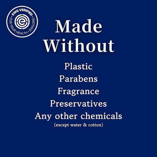 Mini Travel Wipes - 100% Water - Individually Wrapped - For Hand, Face & Body - Unscented Wet Wipes for Adults & Kids, Baby with Sensitive Skin - Feminine Wipes for Women, On the Go Essentials, 22 ct