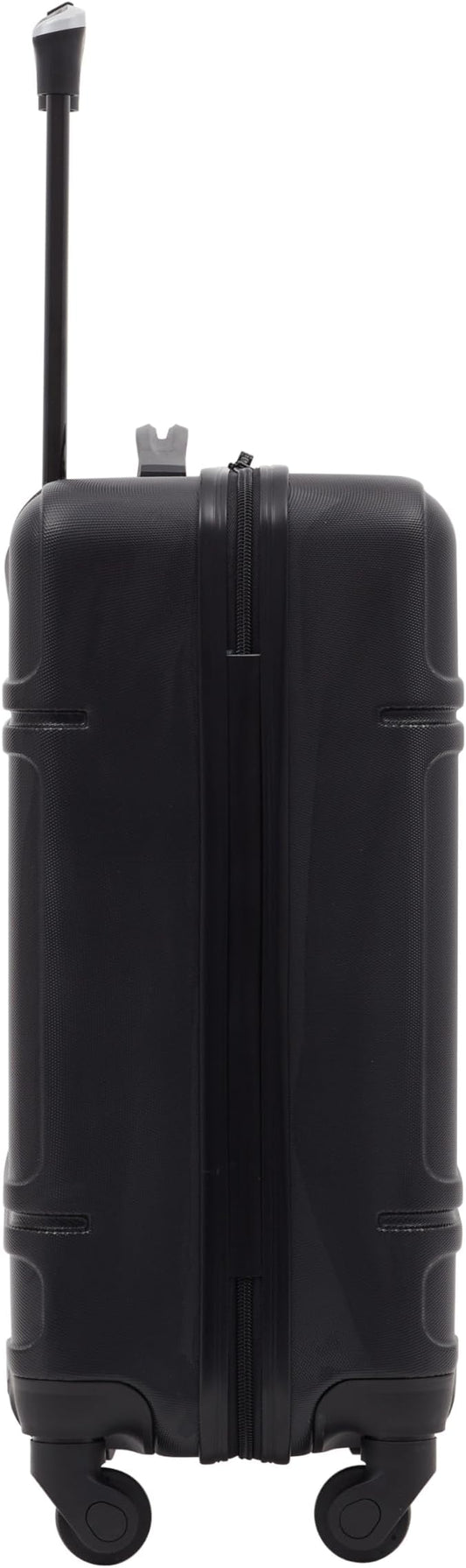 Travelers Club Skyline Spinner Luggage, Black, 20-Inch Carry-On