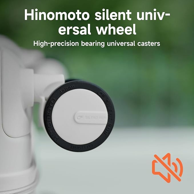 ROAMING Expandable 24-Inch Checked Luggage with Mute Brake Wheels Airline Approved Hard Shell Suitcases with Front Pocket Top Opening Luggage with TSA Lock for Short Business Travel, Beech white