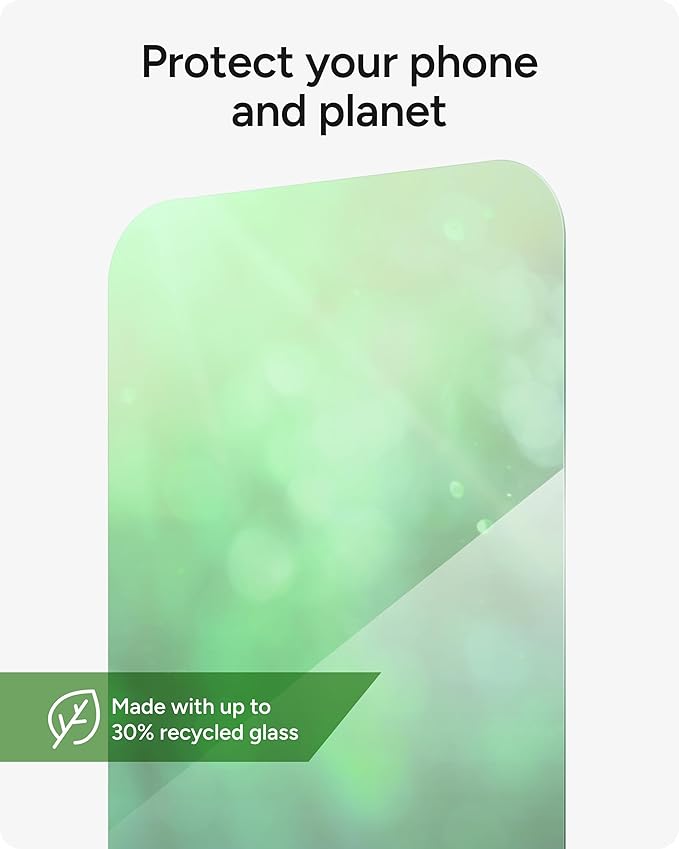 ZAGG Glass Elite iPhone 15 Screen Protector - 5X Stronger with Reinforced Edges, Scratch & Smudge-Resistant Surface, InvisibleShield, Easy to Install