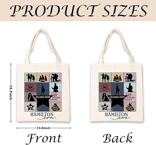 Canvas Tote Bag Aesthetic for Women,Reusable Canvas Cute Shoulder Bag for Grocery, Shopping, Beach & Daily Use