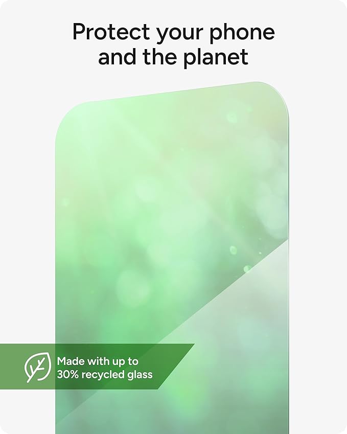 ZAGG Glass Elite iPhone 15 Pro Max Screen Protector - 5X Stronger with Reinforced Edges, Scratch & Smudge-Resistant Surface, InvisibleShield, Easy to Install