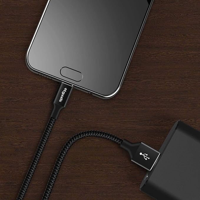 etguuds USB to USB C Cable 3ft, 2-Pack USB A to Type C Charger Cord Fast Charging for Samsung Galaxy A15 A25 A35 A55 A54, S24 S23 S22 S21 S20 S10 S10E, Note 20 10, Moto G, for iPhone 16 15, Black