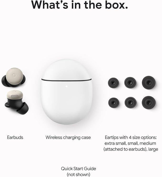 Google Pixel Buds Pro 2 - Wireless Earbuds with Active Noise Cancellation – Bluetooth Headphones - Peony