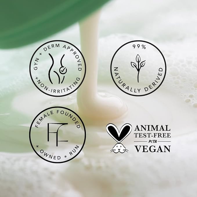 SweetSpot Labs Microbiome Balancing Feminine Wash, Clean, Gynecologist Tested & Approved, pH Balanced Body Wash, Unscented & Sulfate Free, 8 oz