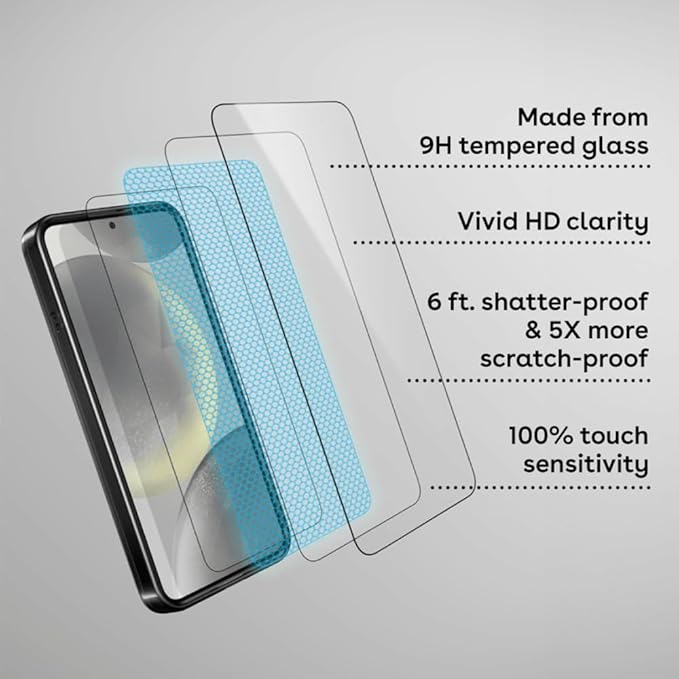 CASETiFY Impact HD Screen Protector for Galaxy S24