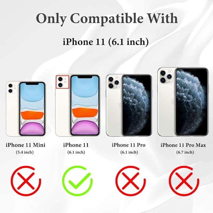 KANGHAR Case Compatible with iPhone 11,Black Leopard Design,Tire Texture Non-Slip +Shockproof Rugged TPU Protective Case for iPhone 11 6.1 Inch (2019) Leopard Pattern