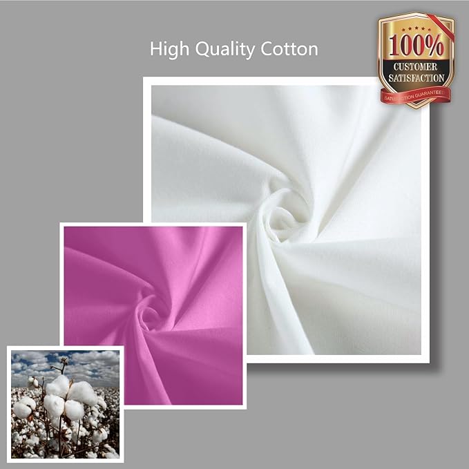 TOPDesign 1-Pack Super Strong Large 12oz Cotton Canvas Tote Bag, Reusable Grocery Shopping Cloth Bag, Fashionable Two-Tone Tote for Crafts, DIY Your Creative Designs