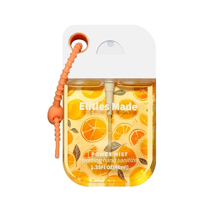 Hand Sanitizer Spray, 3Pack Spray Hand Sanitizer Travel Size With Cute Keychain, Scented Pocket Power Mist Hydrating Women Teen Girl Gifts, 1.35FL.OZ (Watermelon,Citrus,Lavender