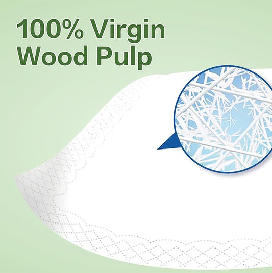 3-Ply Mini Pocket Tissues, Portable Series Facial Tissue Travel Size for Happy Tears Wedding Party (12 Packs of 10 Tissues)