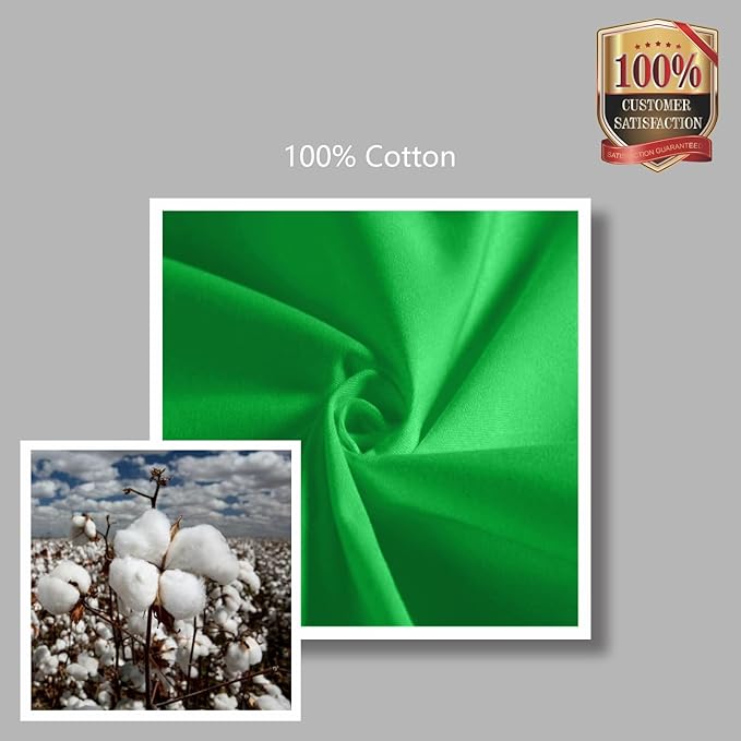 TOPDesign 1-Pack Canvas Tote Bag with an External Pocket, Reusable Grocery Shopping Bag, Top Zipper Closure, Daily Essentials (Lime Green)