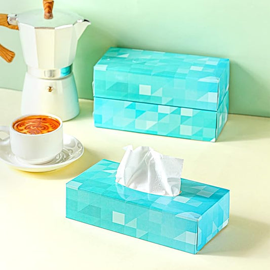 Yinder 12 Packs Facial Tissue Box 1560 Sheets Soft Facial Tissue Box for Fall Halloween Christmas 2 Ply 130 Sheets Disposable Travel Tissues Bulk for Car Household Kitchen(Single)