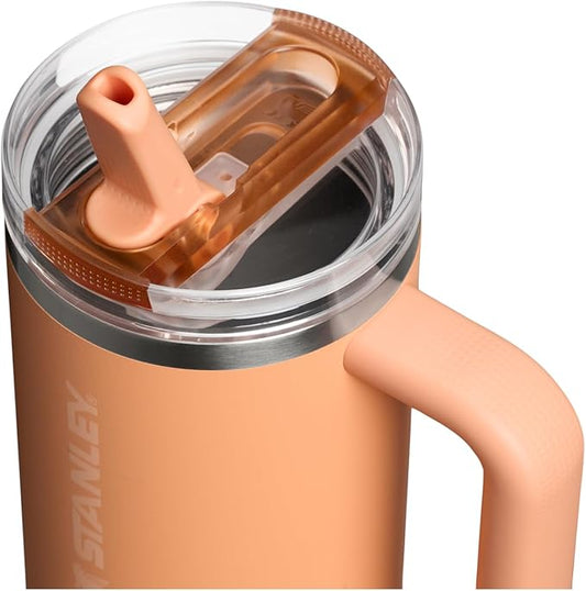 STANLEY Quencher ProTour Flip Straw Tumbler with Leakproof Lid | Built-In Straw & Handle | Cupholder Compatible for Travel | Insulated Stainless Steel Cup | BPA-Free