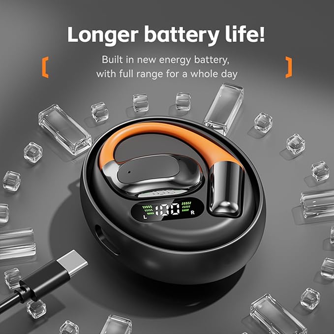 Translation Earbuds Real Time - 144 Language Ai Translator Earbuds, 3 in 1 Wireless Bluetooth Headphones Translator Device for iOS and Android, Simultaneous Wireless Bluetooth Translation, Black