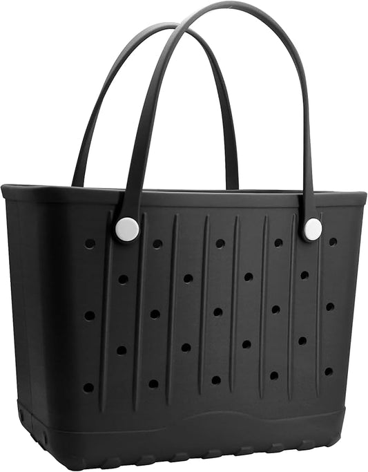 CXY Rubber Beach Bag EVA Waterproof Tote Bags Washable Sand-proof Travel Handbags for Pool Boat Groceries Work Sports