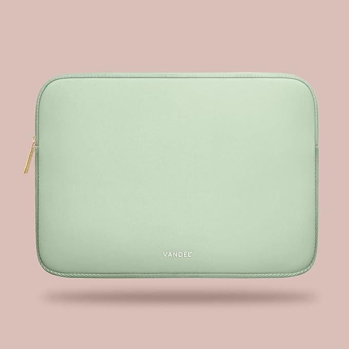 Vandel MacBook Air 13 inch Laptop Sleeve, Fits 13-13.3 inch Laptops: Neoprene MacBook Air & Pro Case, Chromebook, HP Soft Cover | Thin Computer Carrying Bag, Sage Green Mac (M1 & M2) Pouch