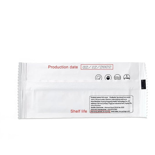 Individual Hand Wipes, Wet Wipes Individually Wrapped 100 Pack, Clean Hands Quickly, Large Wet Wipes Bulk for Homeless, Suitable for Restaurant, Wedding, Barbecue