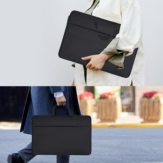 18.5 Inch Portable Monitor Case, Protective Carrying Sleeve for VisionOwl InnoView Upperizon Usparkle Ingnok iProda Motyeowe Cocopar HONGO, 18-18.5" Laptop Notebook Computer Bag, Black