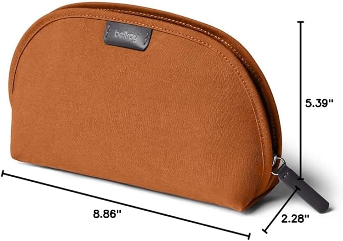 Bellroy Classic Pouch, Everyday kit, Leather and Woven Fabric (pens, Cables, Cosmetics, Personal Items)