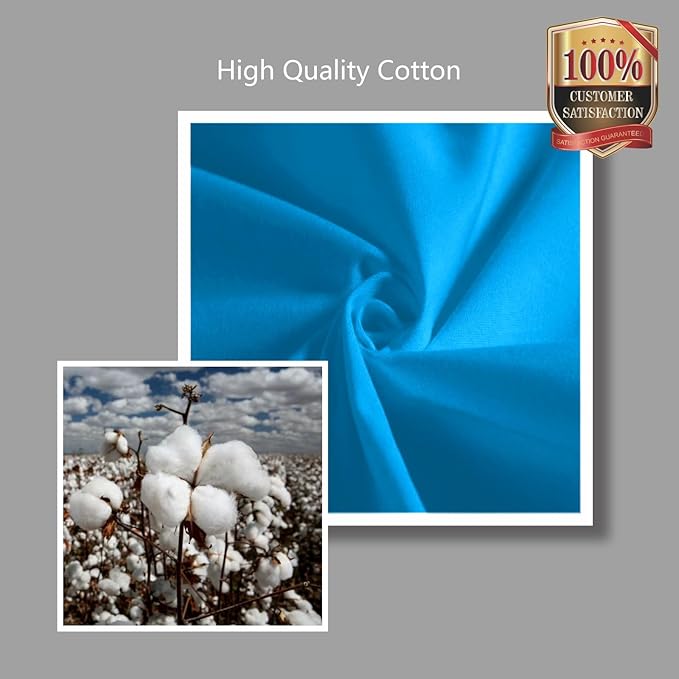 TOPDesign 1-Pack Super Strong Large 12oz Cotton Canvas Tote Bag, Reusable Grocery Shopping Cloth Bag, Fashionable Two-Tone Tote for Crafts, DIY Your Creative Designs