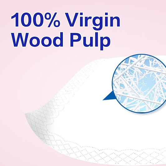 3-Ply Ultra Care Mini Pocket Tissues – 96 Travel-Size Packs (10 Tissues Each), Soft & Strong Facial Tissue for On-the-Go and Daily Use (Normal)